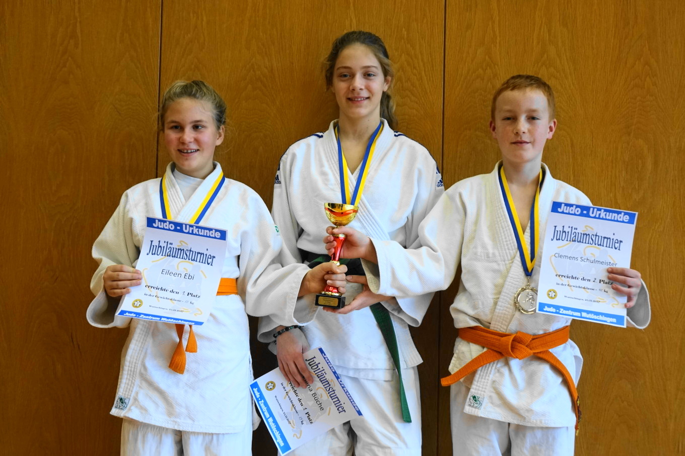 Teilnehmer U14 JubTurnier